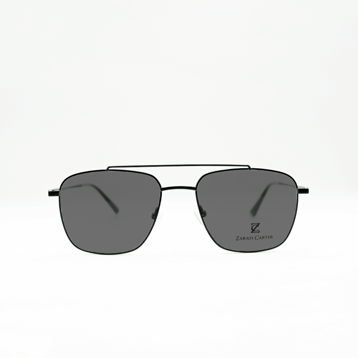 Birthday gift box mockup psd with blue ribbons