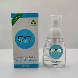 OptiClean Jabón Limpiador Bactericida Integral (80 ml)